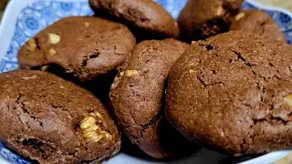 COOKIES AVEIA CHOCOLATE E CASTANHAS