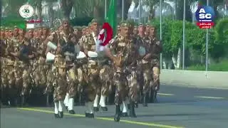 Algerian Military Chant 'Gaza, Gaza' During Grand Parade: A Powerful Show of Support for Palestinian