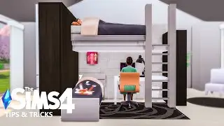 The sims 4 |Tips & tricks |FUNCTIONAL BUNK BED| NO CC