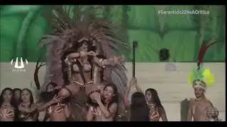 Isabelle Nogueira - Cunhã-poranga do Boi Garantido na live 