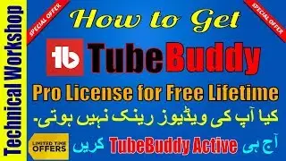How to get tubebuddy star license for free legally, tubebuddy pro