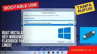 Buat Bootable USB UEFI OS menggunakan Linux! 