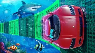GTA 5: AMAZING UNDERWATER PARKOUR RACE CHALLENGE with Bob & Chop (99.9% IMPOSSIBLE!)