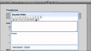 Equation Editor in Google Docs