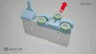 Multiline 7038 - Sliding Door System Video / 103-7038