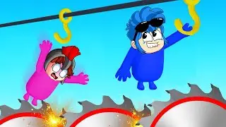 ¡NO CAIGAS EN LAS TRAMPAS MORTALES! 😱 INVICTOR y LOS COMPAS en FALL GUYS #2