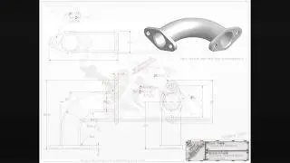 Autodesk Inventor Professional 2020 - Codo 90º con bridas