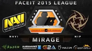 NaVi vs NIP - Mirage (FACEIT 2015 League)