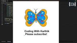 Python Turtle Drawing Butterfly Amazing Graphics 😍 - Python Turtle beautiful graphics 38 | 2024