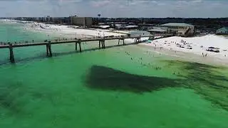 Beautiful day at the beach on Okaloosa Island