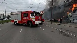 Пожар в ТЦ 