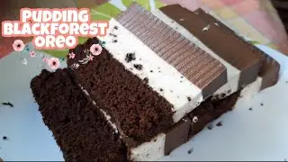 PUDDING BLACKFOREST COKLAT OREO