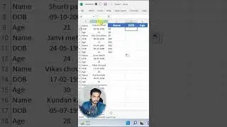 Data cleaning Tricks in Excel | Separating Data into Separate Columns |  Separate Text and Numbers