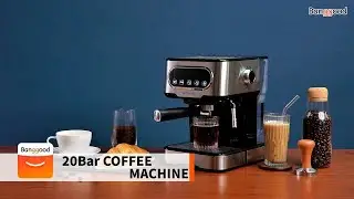 Unboxing and Review BlitzWolf BW-CMM2 Espresso Coffee Machine