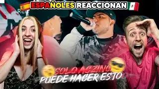 ESPAÑOLES REACCIONAN a RIMAS que solo ACZINO podía DECIR! 🤯🇲🇽 | *LOCURA*
