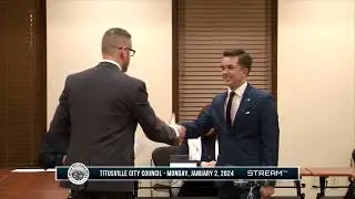 Titusville City Council Meeting - Tuesday, January 2, 2024