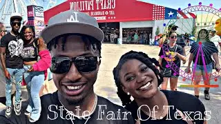 WE WENT TO THE STATE FAIR OF TEXAS AND HAD A BLAST