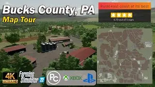 Bucks County PA | Map Tour | Farming Simulator 22