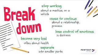 Phrasal Verbs in English: 5 Meanings of 