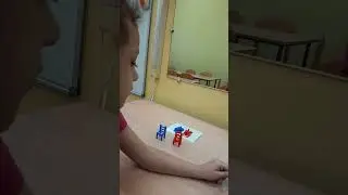 Фрагмент индивидуального занятия с ребенком 6 лет с РАС.