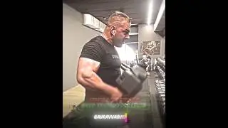 Ermes Gasparini's bicep training for Levan 🦾🔥 