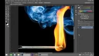 Streichholzbild RAW-Entwicklung