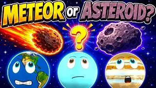 Learn About Meteors and Asteroids: Amazing Space Facts for Kids