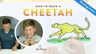 How to Draw a Cheetah | Keilen Corner Drawing Lesson