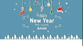 Happy New Year Greeting Card - After Effects Project Files After Effects Project Download