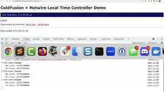 Rendering A Local TimeStamp With Stimulus Using Hotwire And Lucee CFML