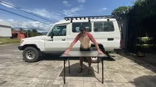 Review on Front Runner's Pro Stainless Steel Table - Off Road Tents
