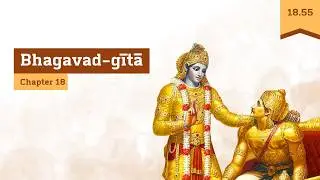 BG 18.55 | Devotional Service is the Highest | HG Sundar Gopal Prabhu
