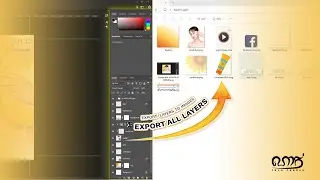 Export all layers to images - Photoshop Tips