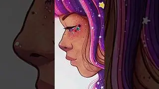 Let's get up close and personal 🤭 | Galaxy Gals Coloring Book