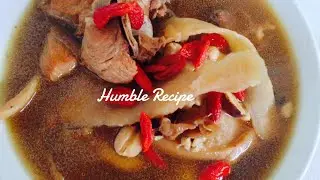 CHINESE HERBAL PORK RIBS SOUP