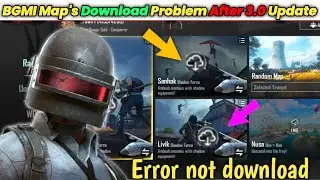 How to fix Maps Download Problem in PUBG 3.0 Update l PUBG  Maps Download Problem