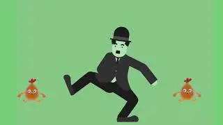 Charlie Chaplin green screen animation| Editor G