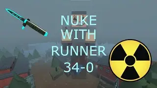 Getting A NUKE With RUNNER In KRUNKER.IO! (KNIFE ONLY!)