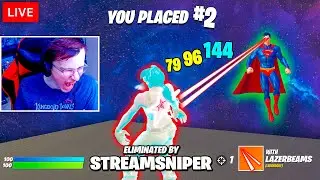 I Stream Sniped Him Until He RAGE QUIT!