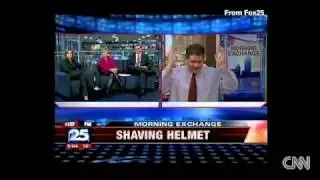 Shaving helmet is a hoax!