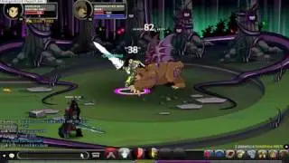 aqw=SOLO battle with Chaorrupted Bear