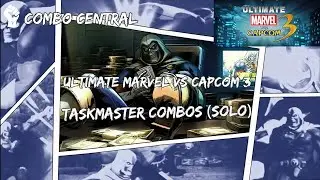 UMVC3 TASKMASTER COMBOS (SOLO) | TEAM EX #viral #shorts #marvel #Capcom #streetfighter