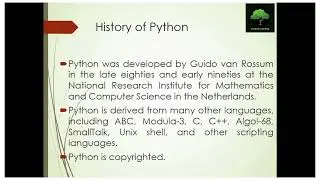 Python -1. Introduction Python