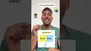 ¿Cuánto vale el perímetro? 🧐 #reto #matematicas