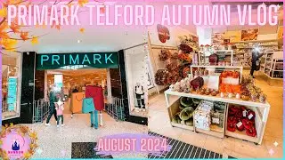 Primark Telford Shopping Vlog August 2024 Autumn Halloween New In Disney Merch Come Shop With Me!