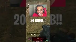 The Bullfrog & AK-47 get's easy 20 Bombs In Warzone! (1v4)