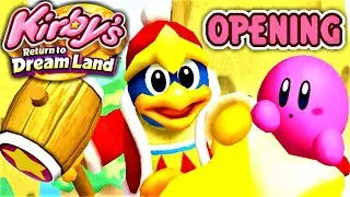 Kirby's Return to Dream Land - Title Screen & Opening