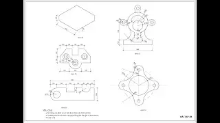 VĂN LANG BÀI TẬP AUTOCAD 2B