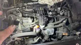 Зняття генератора 1.6 tdi Octavia a5