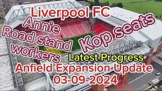 Liverpool FC Anfield Stadium Expansion Update 03-09-2024